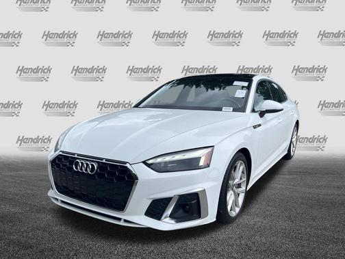 Arkona White 2024 Audi A5 Sportback 45 S Line Premium