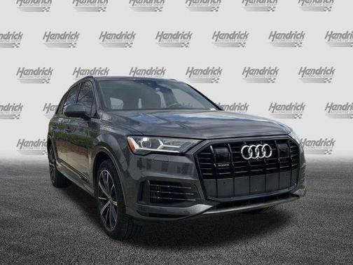 Samurai Gray Metallic 2021 Audi Q7 55 Premium Plus