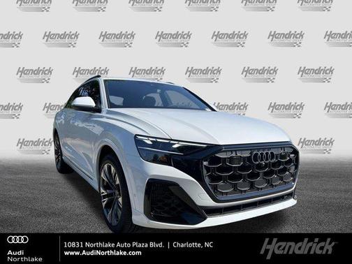 Glacier White Metallic 2026 Audi Q8 55 Premium Plus