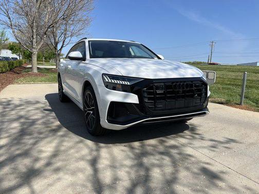 Carrara White 2023 Audi Q8 55 Premium Plus