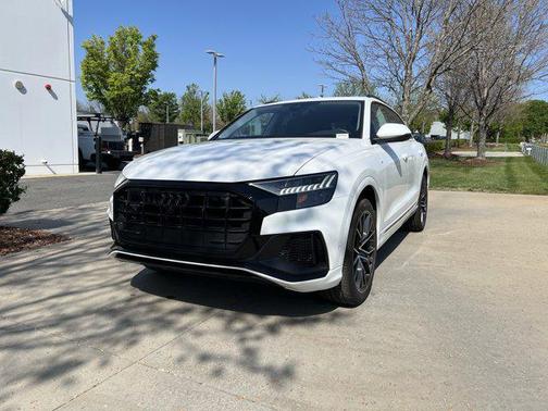 Carrara White 2023 Audi Q8 55 Premium Plus