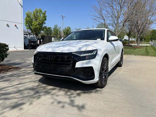 Carrara White 2023 Audi Q8 55 Premium Plus