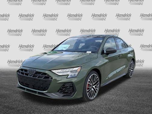 district green metallic 2026 Audi S3 TFSI quattro S tronic