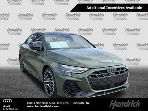 district green metallic 2026 Audi S3 TFSI quattro S tronic