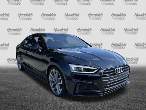 Mythos Black Metallic 2019 Audi A5 45 Premium