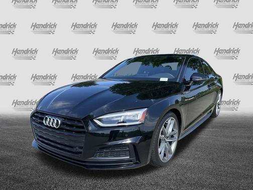 Mythos Black Metallic 2019 Audi A5 45 Premium
