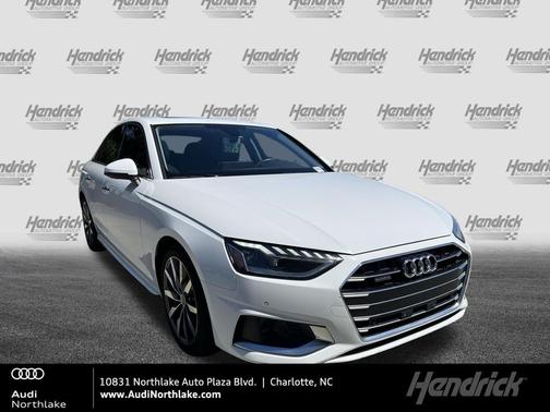 Ibis White 2021 Audi A4 40 Premium Plus