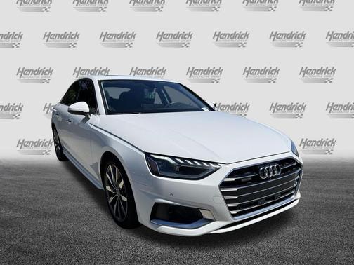 Ibis White 2021 Audi A4 40 Premium Plus