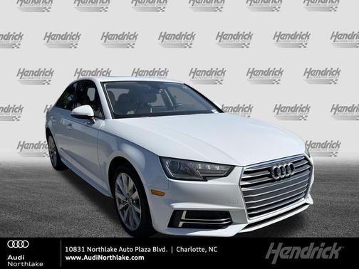 Glacier White Metallic 2018 Audi A4 2.0T Premium