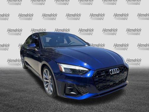 Navarra Blue Metallic 2025 Audi A5 Sportback 45 S Line Premium