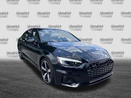 Mythos Black Metallic 2023 Audi A5 Sportback 45 S Line Premium Plus