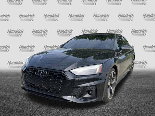Mythos Black Metallic 2023 Audi A5 Sportback 45 S Line Premium Plus