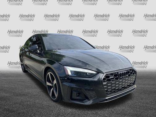 Mythos Black Metallic 2023 Audi A5 Sportback 45 S Line Premium Plus