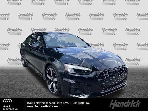 Mythos Black Metallic 2023 Audi A5 Sportback 45 S Line Premium Plus