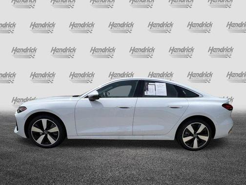 Glacier White Metallic 2025 Audi A5 Premium Plus TFSI quattro S tronic