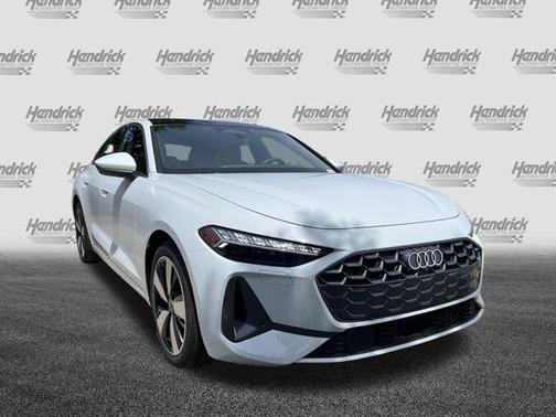 Glacier White Metallic 2025 Audi A5 Premium Plus TFSI quattro S tronic