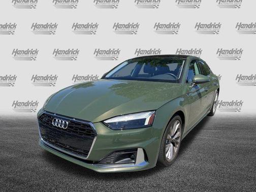 District Green Metallic 2023 Audi A5 Sportback Premium