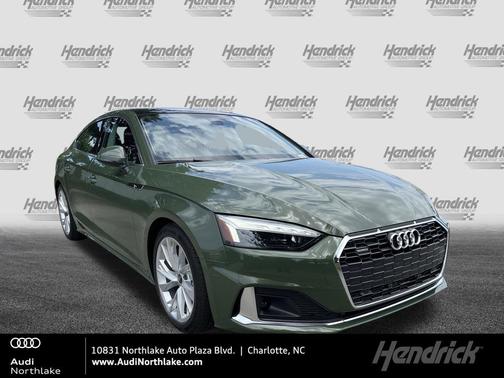 District Green Metallic 2023 Audi A5 Sportback Premium