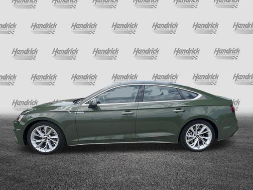 District Green Metallic 2023 Audi A5 Sportback Premium