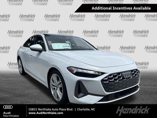Glacier White Metallic 2026 Audi A5 Premium Plus TFSI quattro S tronic