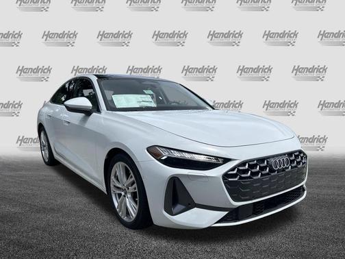 Glacier White Metallic 2026 Audi A5 Premium Plus TFSI quattro S tronic