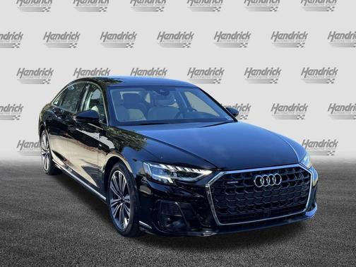 Mythos Black Metallic 2023 Audi A8 L 55 TFSI quattro Tiptronic