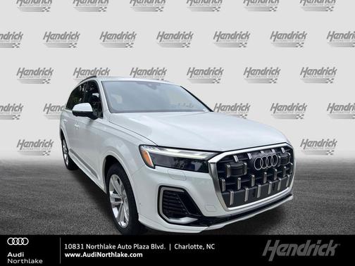 Carrara White 2025 Audi Q7 55 Premium Plus