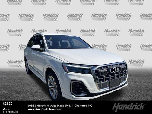 Carrara White 2025 Audi Q7 55 Premium Plus