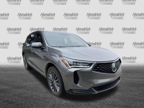 Liquid Carbon Metallic 2024 Acura RDX A-Spec Advance Package