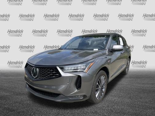 Liquid Carbon Metallic 2024 Acura RDX A-Spec Advance Package