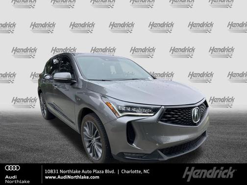 Liquid Carbon Metallic 2024 Acura RDX A-Spec Advance Package
