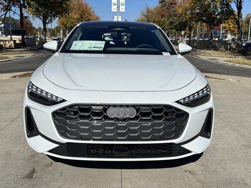 Glacier White Metallic 2025 Audi A5 Premium Plus TFSI quattro S tronic