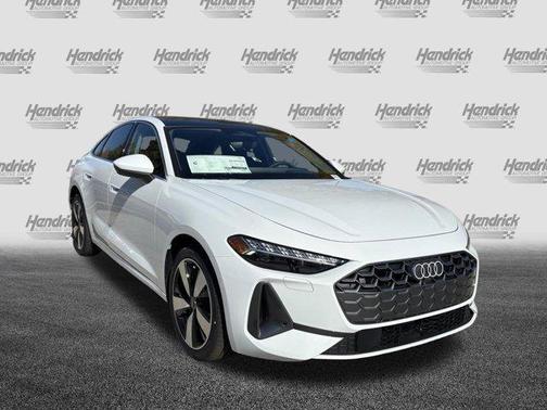 Glacier White Metallic 2025 Audi A5 Premium Plus TFSI quattro S tronic