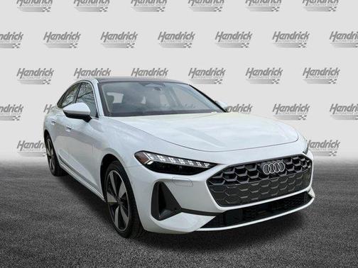 Glacier White Metallic 2025 Audi A5 Premium Plus TFSI quattro S tronic