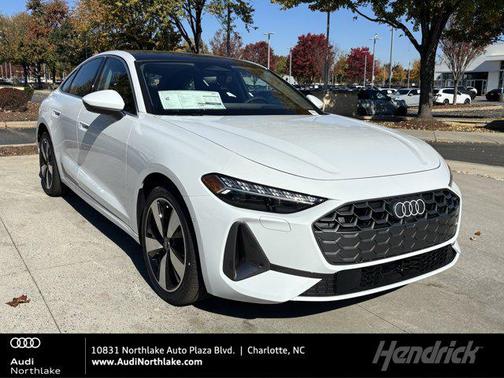 Glacier White Metallic 2025 Audi A5 Premium Plus TFSI quattro S tronic