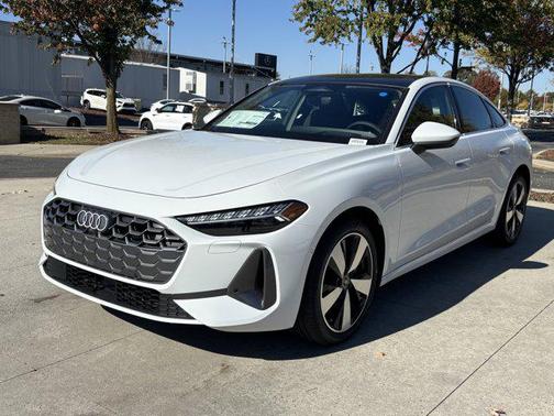 Glacier White Metallic 2025 Audi A5 Premium Plus TFSI quattro S tronic