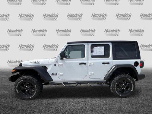 Bright White Clearcoat 2023 Jeep Wrangler Willys