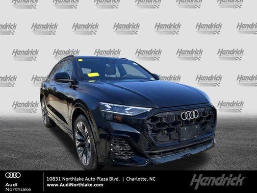 Mythos Black Metallic 2025 Audi Q8 55 Prestige