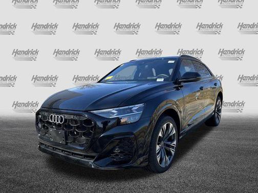 Mythos Black Metallic 2025 Audi Q8 55 Prestige