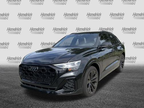 Mythos Black Metallic 2025 Audi Q8 55 Prestige