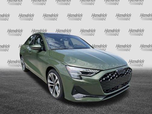 District Green Metallic 2026 Audi A3 Premium