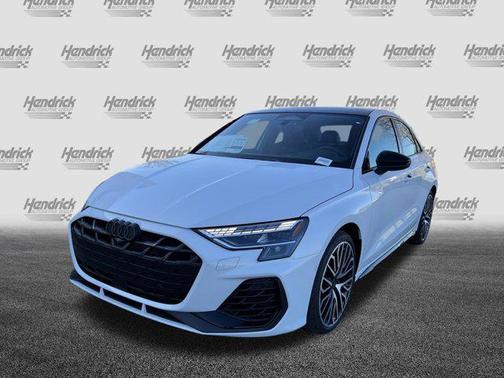 glacier white metallic 2026 Audi S3 TFSI quattro S tronic