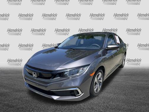 Modern Steel Metallic 2019 Honda Civic LX