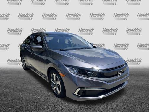 Modern Steel Metallic 2019 Honda Civic LX