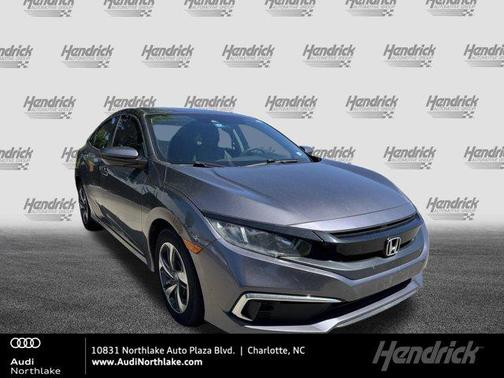 Modern Steel Metallic 2019 Honda Civic LX