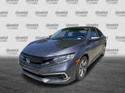 Modern Steel Metallic 2019 Honda Civic LX