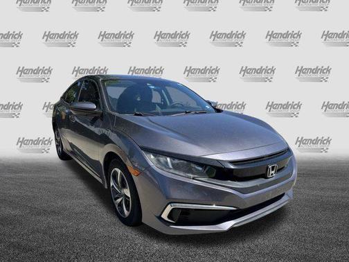 Modern Steel Metallic 2019 Honda Civic LX