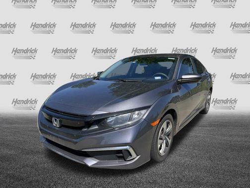 Modern Steel Metallic 2019 Honda Civic LX