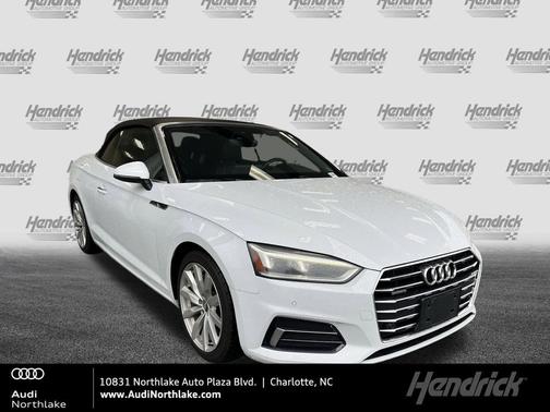 White 2018 Audi A5 2.0T Premium Plus