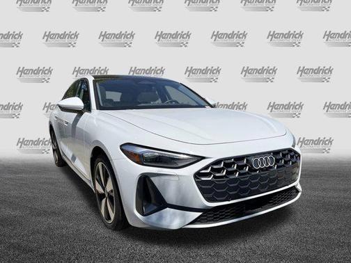 Glacier White Metallic 2025 Audi A5 Premium TFSI quattro S tronic